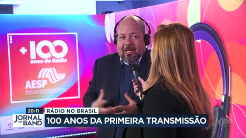 Primeira transmissão de rádio no Brasil completa 100 anos