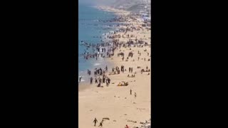 If So Many Gazan's are Starving, Why are they at the Beach?