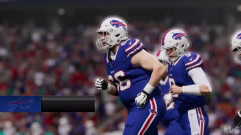 🏈 Madden NFL 24 🔥Miami Dolphins vs Buffalo Bills 🎮 Gameplay (PS5 UHD) [4K-60FPS]