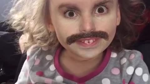 Hilarious Dad & Daughter Face App Video