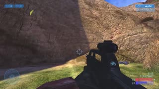 Halo 2 Classic - Team SWAT on Beaver Creek 4v4 Gameplay (25-7)