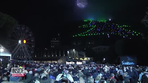 Small Italian Town Home to World’s Largest Christmas Tree