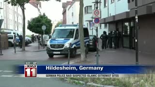 German Police raid suspected Islamic extremist sites