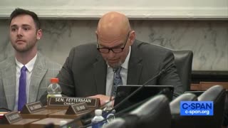 John Fetterman Barely Makes It Through His Opening Statement After Returning From Hospital