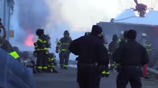 FNTV Reporting: NYPD warehouse of DNA and other evidence destroyed by 3 alarm fire in Brooklyn - biological evidence dating back decades