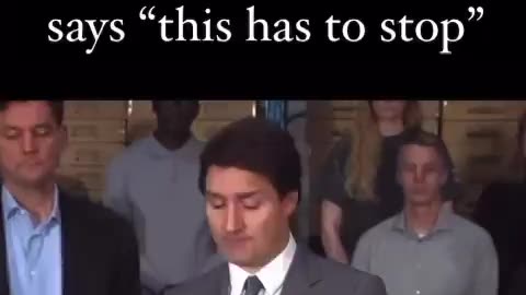 The prime minister of canda, justin Trudeau, sayas.this has to stop