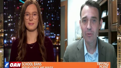 Tipping Point - School Bans 9 Year Old's "Jesus Loves Me" Mask with Attorney Ryan Bangert