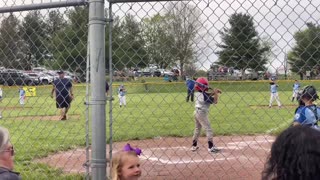 Yankees vs Royals. (Little League Baseball)