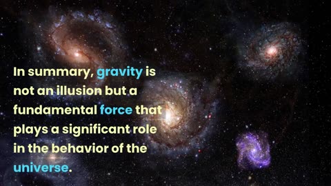Gravity A Illusion