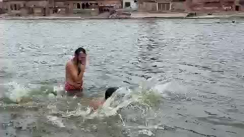 Radhe Radhe Mathura Vrindavan Yamuna river