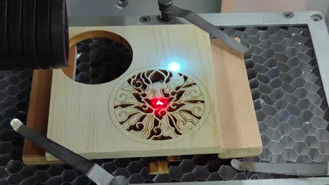 Wood Cutting By Cosmo UV Laser Machine