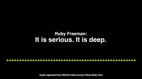 Ruby Freeman corrupt 2020 election theft admission