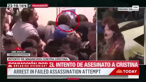 Assassination Attempt On Argentina’s VP Caught On Camera