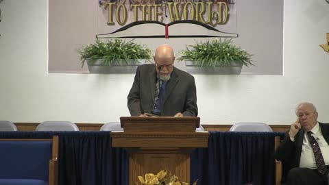 Pastor C. M. Mosley, Joshua, Exodus 17:8-13, Sunday Evening, 10/9/2022