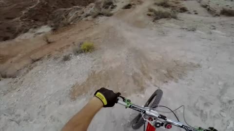 Backclip over 72ft canyon