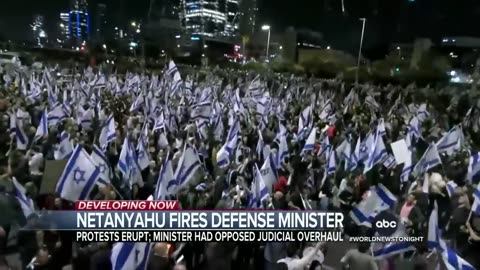 Israeli citizens protest against Prime Minister Netanyahu’s decision