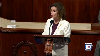 Nancy Pelosi announces she will step down as Democratic leader in House of Representatives