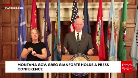 Gov. Greg Gianforte Celebrates Montana Agriculture Week During Press Conference