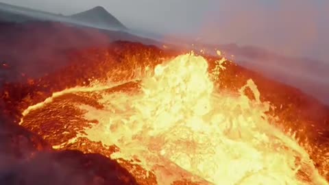 Natural sounds from the Volcano