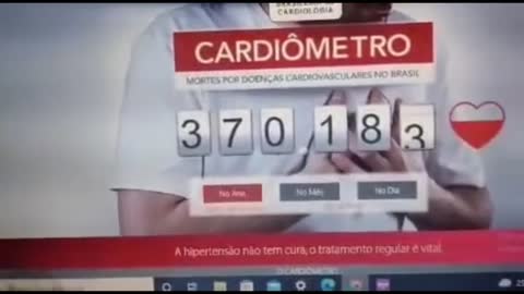 016 - Covid - Mortes por infarto aumentam no Brasil após vacinação