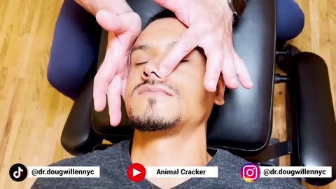HE WAS IN SO MUCH PAIN!! 😱😱 FULL BODY ADJUSTMENT & FACE CRACK