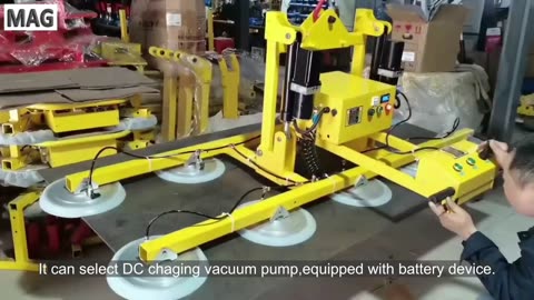 Window Glass Vacuum Lifting Handling Machine #glass #glasslifter #window