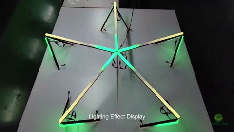 How to connect LED pixel tube via the connecting pieces?