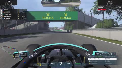 F1 2021 - Championship Round 7 Montreal Mercedes F1 W12 Hamilton