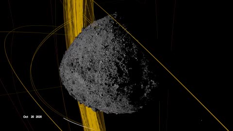 OSIRIS REx Slings Orbital Web Around Asteroid to Capture Sample