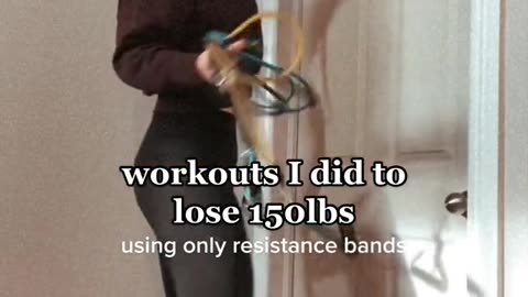 SHREDDED! My 150lb Weight Loss Journey with ONLY Resistance Bands!