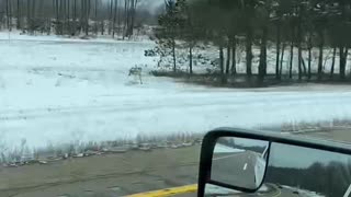 Short Winter Videos (7) - April Snow in Northern Michigan