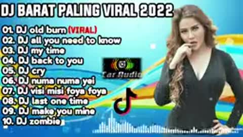 DJ BARAT PALING VIRAL TERBARU 2022|DJ SLOW LAGU BARAT TERBARU 2022