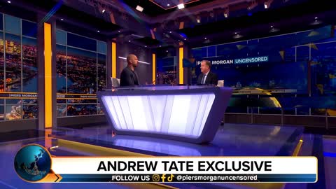 Andrew Tate Stay Strong As A ROCK To Piers Morgan Waves Attack