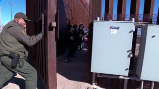 Migrant encounters at the border drop by half