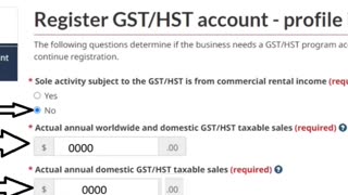 easy steps to register gst account #uber | canada immigration explore #lyft #hst #gst #gst/hst