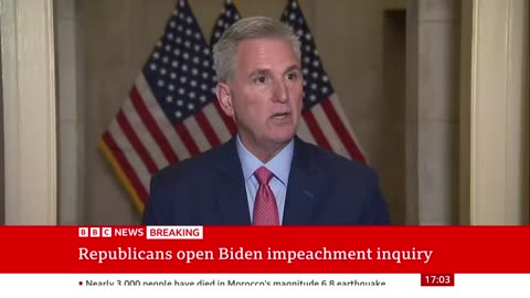 House of Representatives to open President Joe Biden impeachment inquiry - BBC News