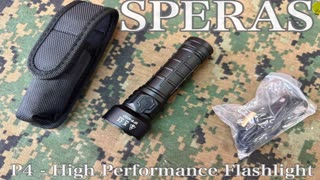 SPERAS P4 High Performance Flashlight