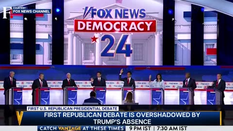 GOP presidential Debate Vivek Shines, Desantis Tanks as absent Trump steals show।