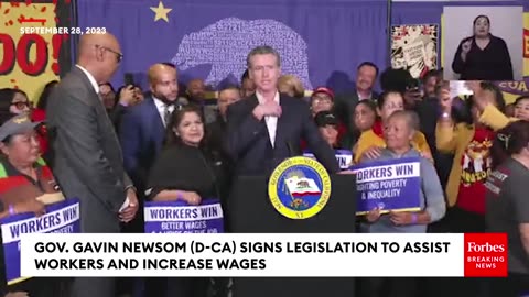 I Needed This Moment- Gov. Gavin Newsom Gets Emotional During Bill Signing Following GOP Debate