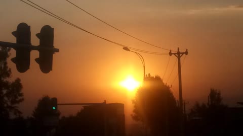 Sun Set in Addis Ababa