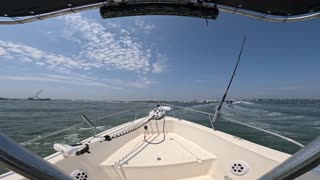 Coming in through cape may inlet
