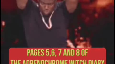 Why is Kevin Hart in the ADRENOCHROME Witch Diary