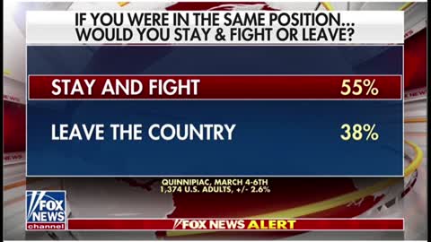 Poll Shows A Majority Of Democrats Wouldn't Stay And Fight If U.S. Was Invaded