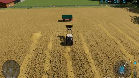 Part 26: Collecting straw | Farming Simulator 22 | Chilliwack map | Timelapse | (1080p60)