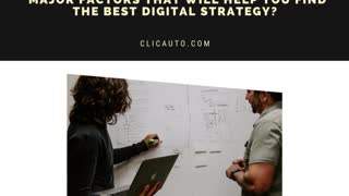 🤔 MAJOR #FACTORS THAT WILL HELP YOU FIND THE BEST #DIGITAL #STRATEGY ?