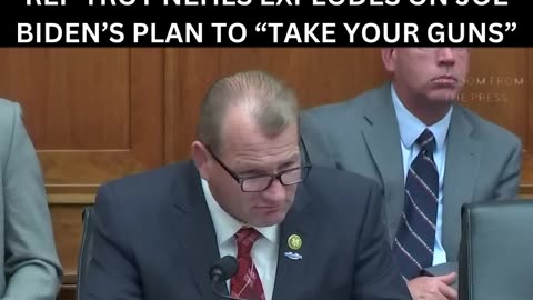 Rep Troy Nehls Explodes On Biden's Plan To "Take Your Guns"