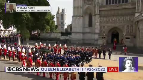 Queen Elizabeth's coffin leaves Westminster Abbey "for the last time"