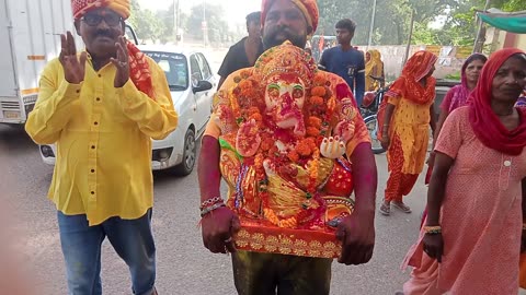 Ganpati visargan festival in india god