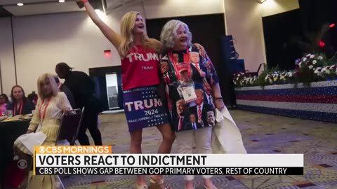 GOP voters react to Trump indictment