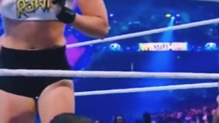 Ronda rousey VS stephanie McMahon WWE